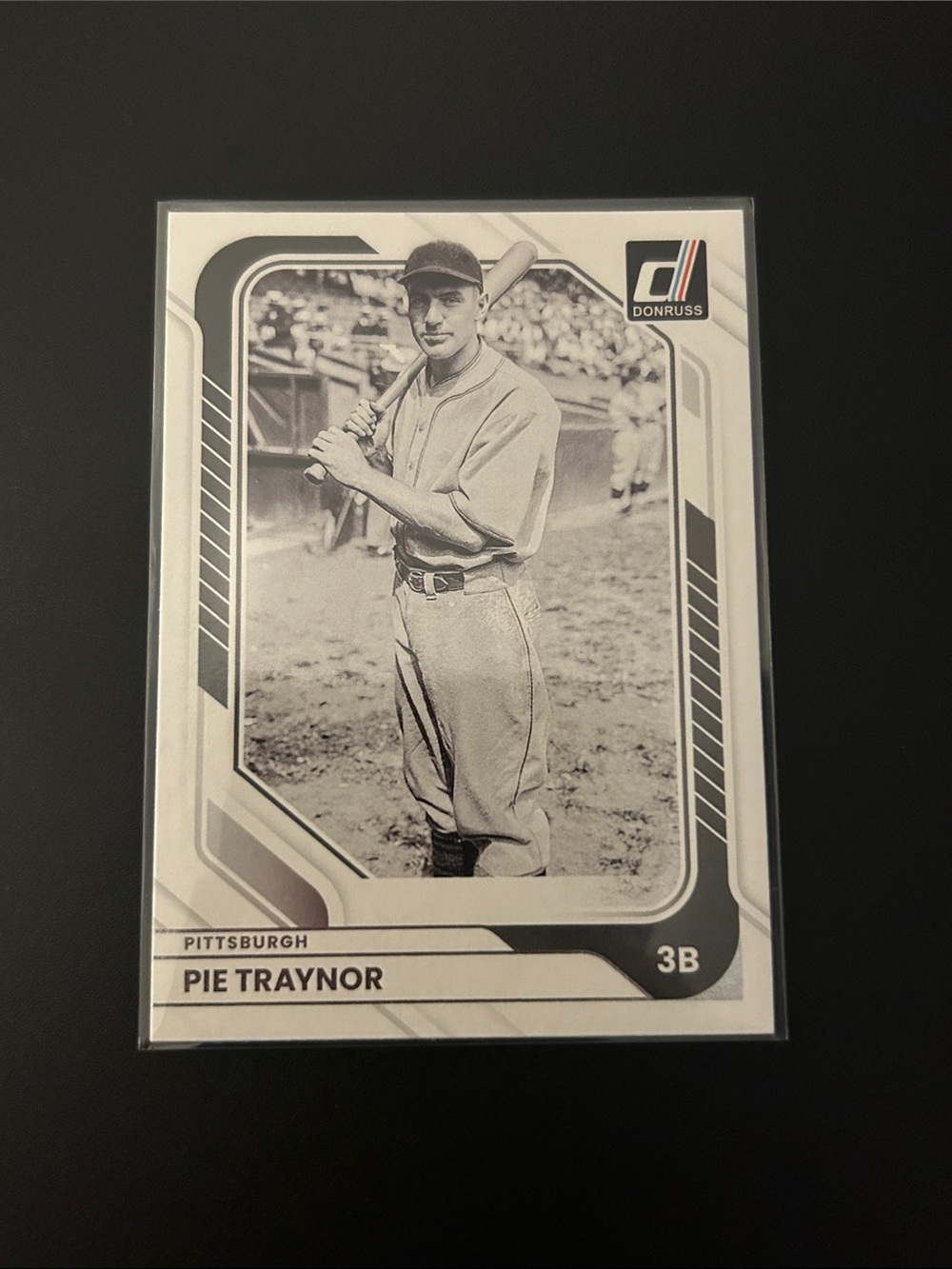 Donruss Baseball Card - Pie Traynor Throwback Card
